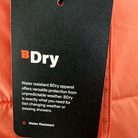 Bass Outdoor Discovery Puffer Jacket Coat Small NWT - Picture 6 of 8